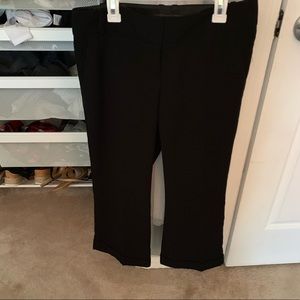 2/$25 deal Women’s black cropped slacks